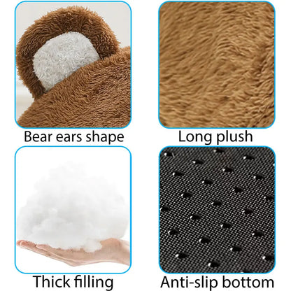 Soft Plush Cave Bed – Warm Tent House for Cats and Small Dogs, Cozy Kitten Lounger
